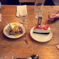 Cake at Stereo in Glasgow