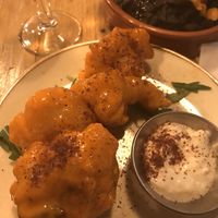 Cauliflower buffalo wings and smoky black bean chilli at Stereo in Glasgow