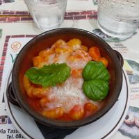 Vegan gnocchi alla Sorrentina at Frankie's in Sorrento