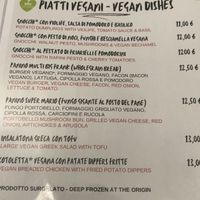 Menu   at Frankie's in Sorrento