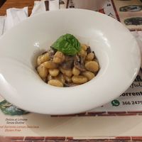 Walnut pesto gnocchi at Frankie's in Sorrento