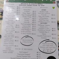 menu - you can make any pizza vegan at Frankie's in Sorrento