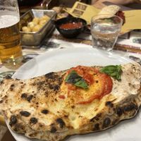 Eggplant calzone   at Frankie's in Sorrento