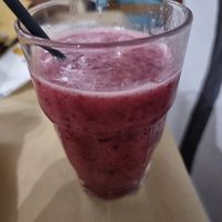 Red Berry smoothie at Frankie's in Sorrento