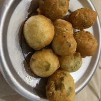 Seaweed dumplings  at Frankie's in Sorrento