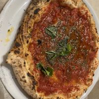 Vegan pizza  at Frankie's in Sorrento
