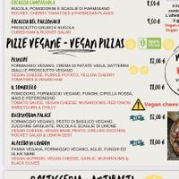 See option of four vegan pizzas.   at Frankie's in Sorrento