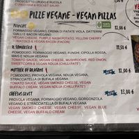 Vegan pizza  at Frankie's in Sorrento