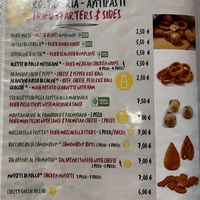 Starters  at Frankie's in Sorrento