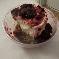 The berry cheesecake   at Frankie's in Sorrento