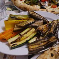 Grilled veg at Frankie's in Sorrento