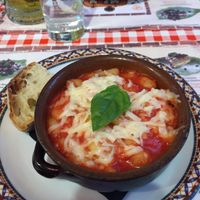 Vegan gnocchi  at Frankie's in Sorrento