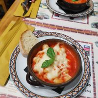 vegan gnocchi at Frankie's in Sorrento