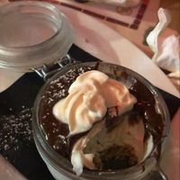 vegan cheesecake with vegan nutella. what else can I say? at Frankie's in Sorrento