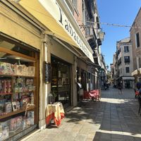 it’s right next to the toy shop.  at Soldà in Venice