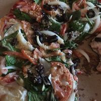 Vegan Mediterranean  at Sibie's Pizza in Amherst