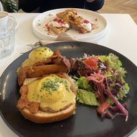   at Flow Specialty Coffee Bar & Bistro in Budapest