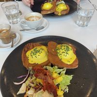   at Flow Specialty Coffee Bar & Bistro in Budapest