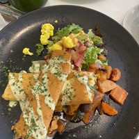 Double Chickpea Omelette   at Flow Specialty Coffee Bar & Bistro in Budapest