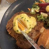 Vegan eggs!   at Flow Specialty Coffee Bar & Bistro in Budapest