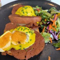 The "reg" inside is so impressive at Flow Specialty Coffee Bar & Bistro in Budapest