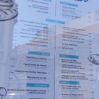 Menu at Sailorman and Friends in Povoa De Varzim