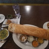 Dal Palaak, and Masala Dosa!  at Madras Mantra in Marietta