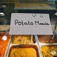 V is for vegan and G is for gluten free at Madras Mantra in Marietta