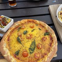 vegan margarita pizza  at The Water Witch in Lancaster