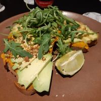 Avocado toast at Federal in Madrid