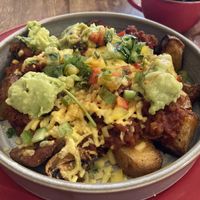 GF vegan hash   at One Kitchen & Social in Newcastle Upon Tyne