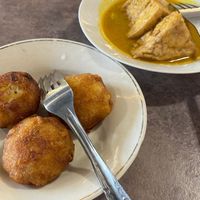 tofu at Padang Vegan Damai in Yogyakarta