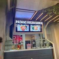 Stall  at Padang Vegan Damai in Yogyakarta