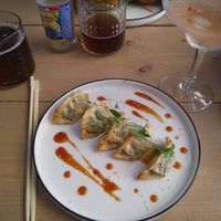 Gyozas at Carbon Bar & Kitchen in Mechelen