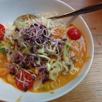 Veggie curry at Jati in Soelden