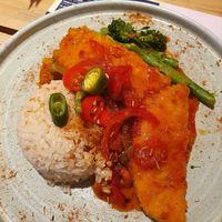Salt and chilli chick'n at Kcal Kitchen in Glasgow