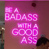 Funky decor at Kcal Kitchen in Glasgow