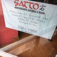 Schedule  at Satto in San Jose