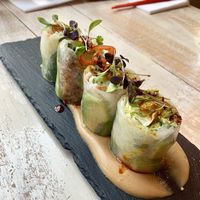 Summer rolls at Viet Shack in Manchester