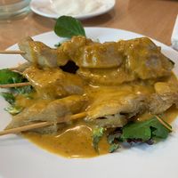 Satay Skewers at Tian Ci Vegan in Darlington