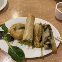 Chef’s choice I think was the name of this mixed starter  at Tian Ci Vegan in Darlington