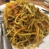 Singapore noodles  at Tian Ci Vegan in Darlington