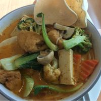 Vegan Laksa at Tian Ci Vegan in Darlington