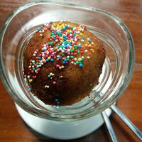 tofu ice cream with maple at Tian Ci Vegan in Darlington