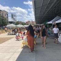 Stalls at Dallas Farmers Market in Dallas