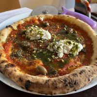 wonderful, nuanced pizza  at Plant Club in North London