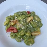 Pesto gnocchi  at Plant Club in North London