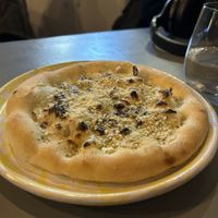 Vegan Cheesy garlic bread  at Plant Club in North London