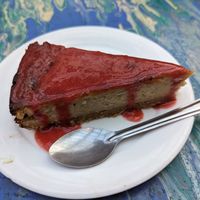 NY cheesecake - amazing at Plant Club in North London