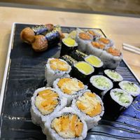Delicious vegetarian (vegan) rolls.  at Ryo Sushi in Chicago